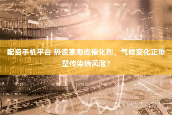 配资手机平台 热浪寒潮成催化剂，气候变化正重塑传染病风险？